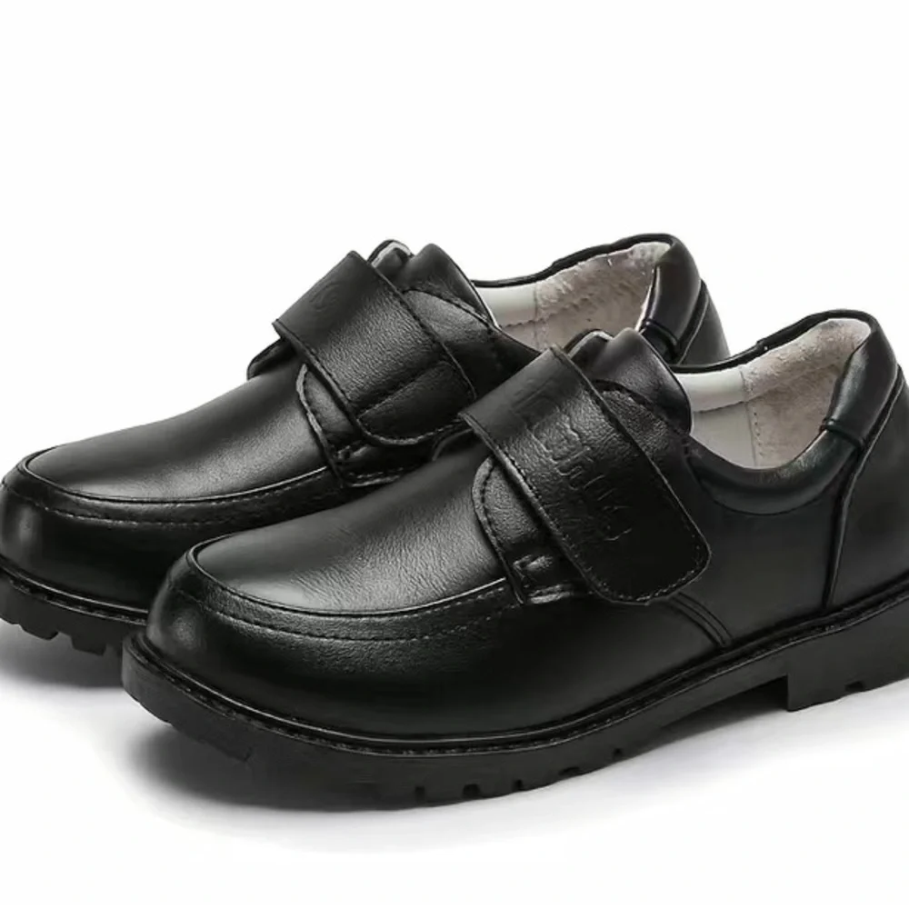 Casual Classic Low Top Black Shoes For Boys Anti Soft Sole For Performance Party
